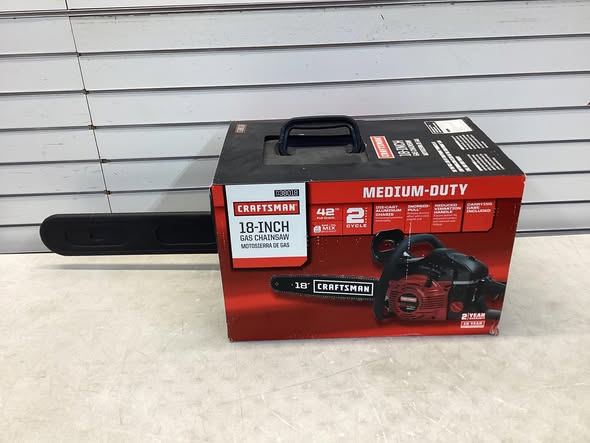 CRAFTSMAN 42-cc 2-cycle 18-in Gas Chainsaw