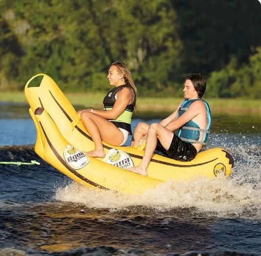 Aqua LEISURE Aqua Pro 90" Two-Rider Big Banana Towable