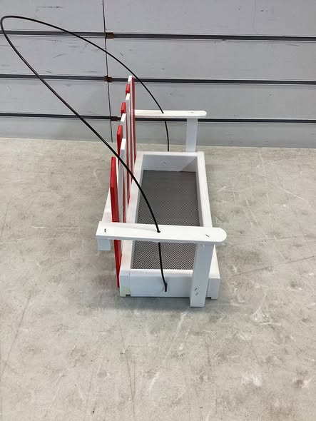 HomeGrown Wood Hanging Platform Bird feeder