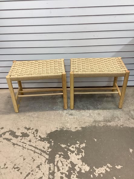 Costway 18 Inch Dining Stool Set of 2