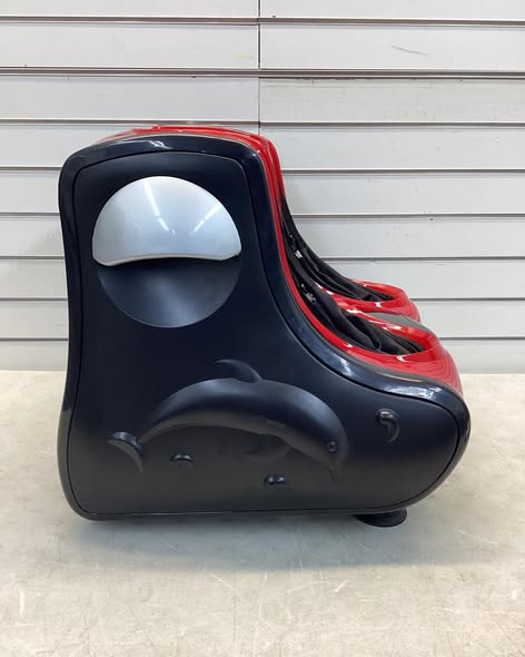 Costway Foot & Calf Massager with Heat Vibration Deep Kneading Shiatsu Foot Massage Machine Red