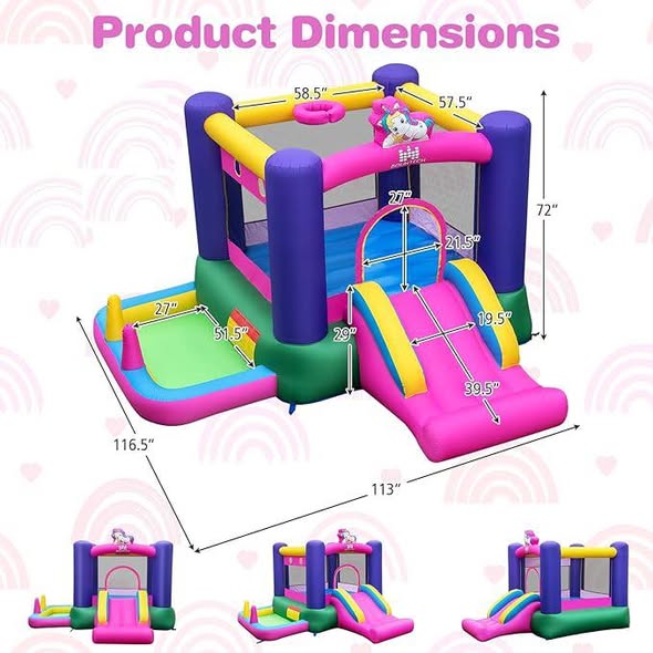 BOUNTECH Inflatable Bounce House