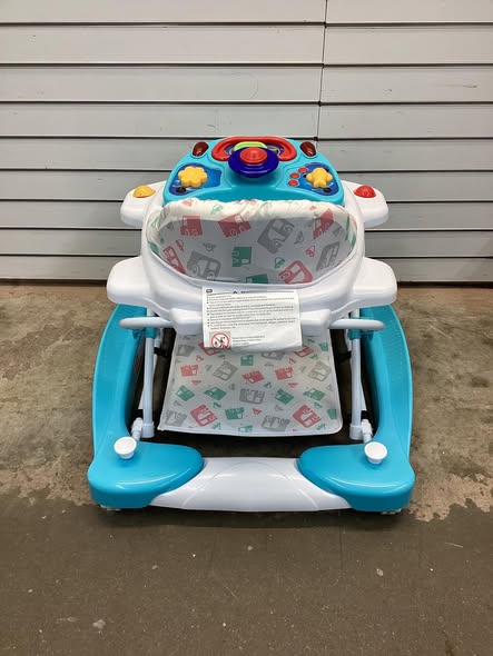 Costway Foldable Baby Walker with Adjustable Height
