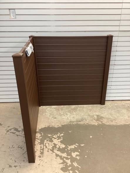 Costway Freestanding 48 x 48 Inch Air Conditioner Fence with Metal Ground Stakes