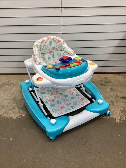 Costway Foldable Baby Walker with Adjustable Height