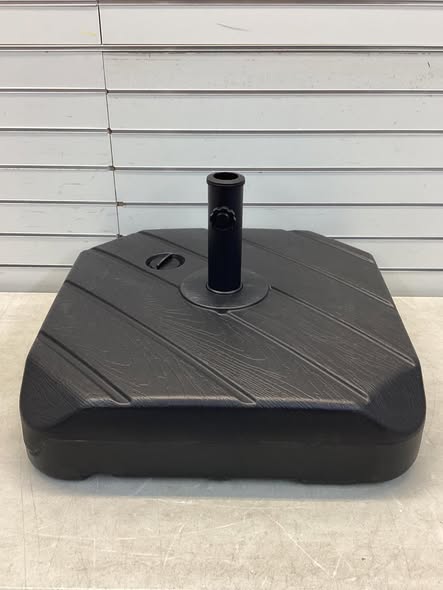 Costway Fillable Patio Umbrella Base with Wheels & Telescopic Pull Rod, Umbrella Stand