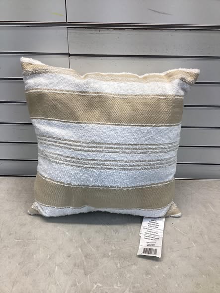 STUDIOCHIC 20” x 20” Track Stripes Home Summer Brights Indoor/Outdoor Decorative Pillow