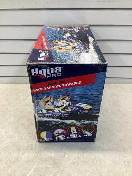 Aqua Leisure 68″ 2-Rider Sit-In | Towable Tube for Boating