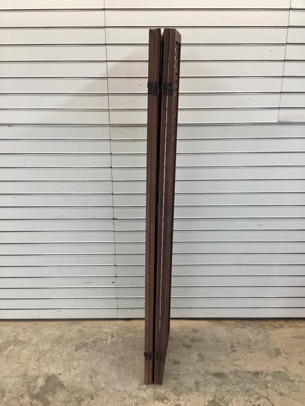 Costway 4 Panel Solid Wood Room Divider Folding Partition Stand