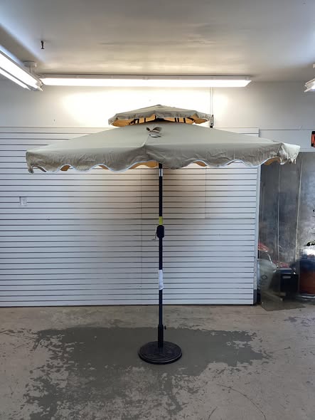 Costway 9 Feet Patio Umbrella with Push Button Tilt and Crank