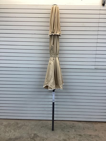 Costway 9 Feet Patio Umbrella with Push Button Tilt and Crank