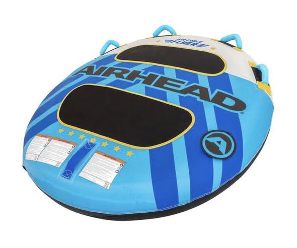 Airhead Air Force Flyer 1-Person Inflatable Towable Boat Tube