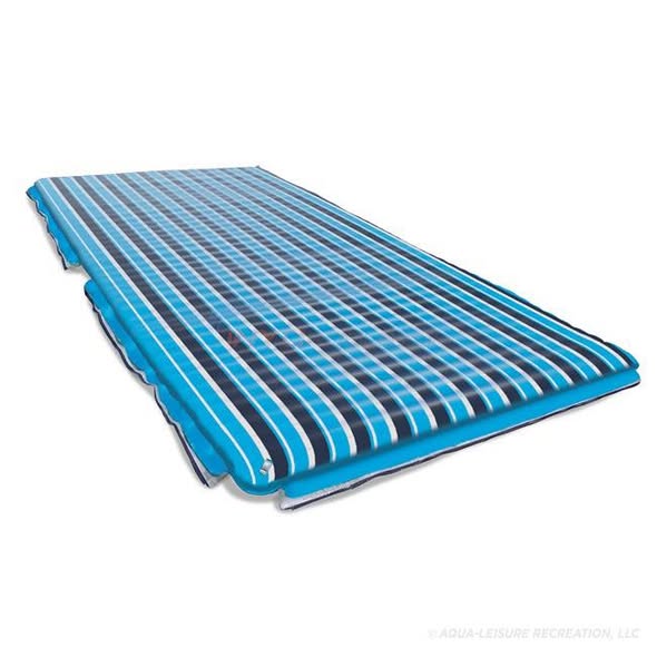 Aqua Large Floating Island with Expandable Zippers