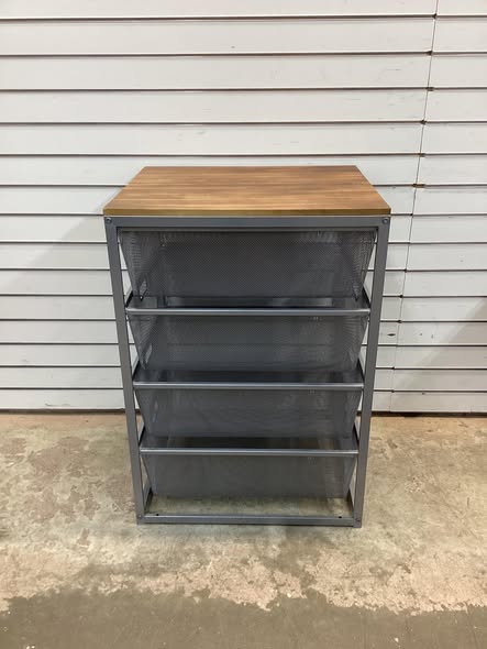 Member's Mark 4-Drawer Organizer With Acacia Wood Top