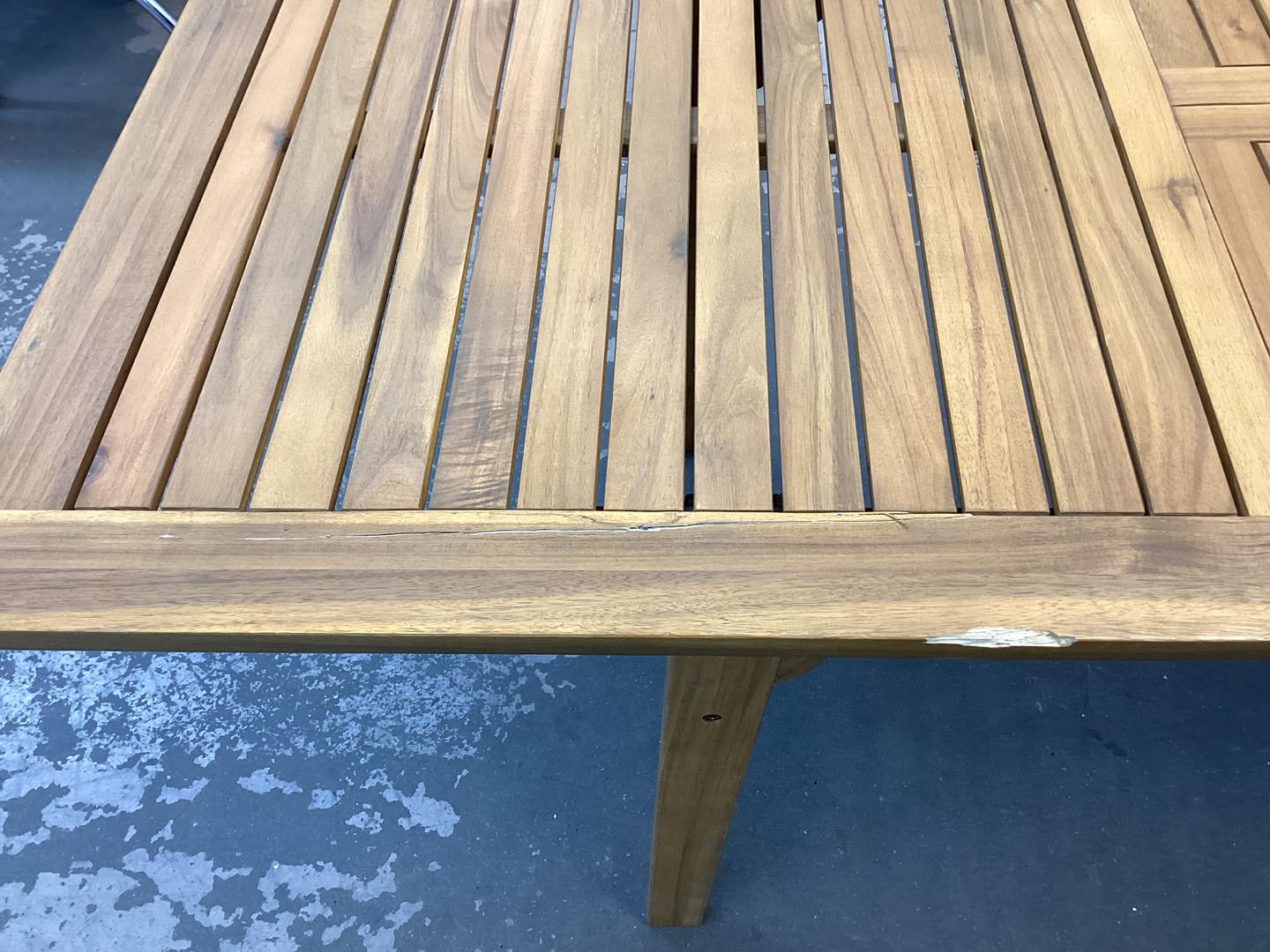 Costway Patio Dining Table Expandable for 6-8 People with Umbrella Hole Model# HW7366