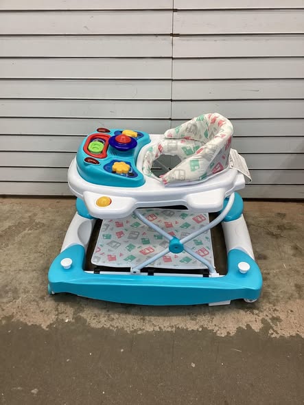 Costway Foldable Baby Walker with Adjustable Height
