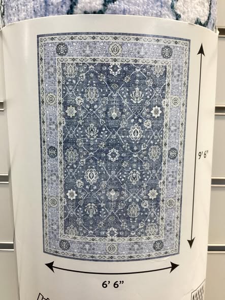 Member's Mark Everwash Washable Area Rug, 6'6"x 9'6"