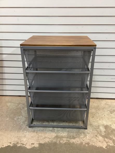 Member's Mark 4-Drawer Organizer With Acacia Wood Top