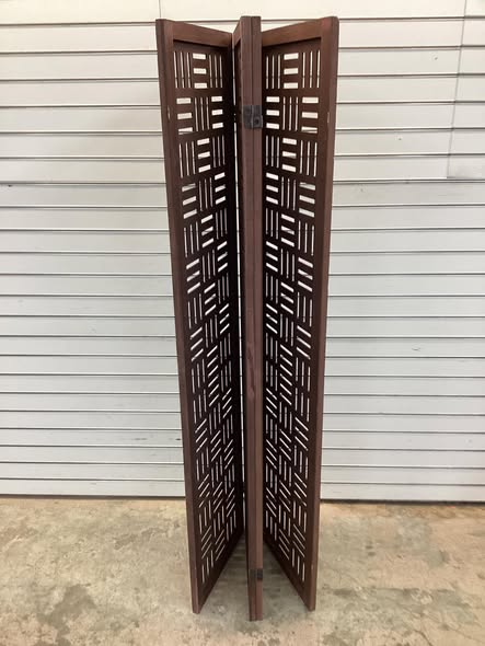 Costway 4 Panel Solid Wood Room Divider Folding Partition Stand