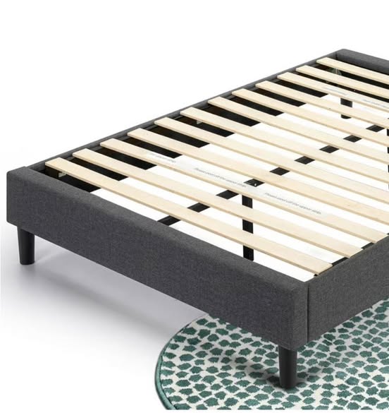 Zinus Night Therapy Essential Upholstered Platform Bed Size Full