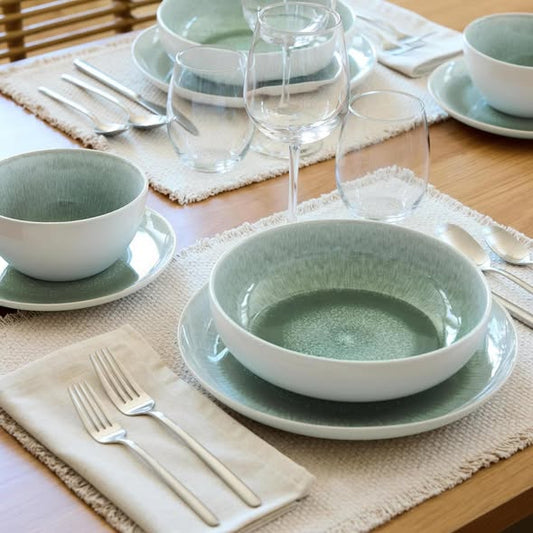 Member's Mark 4-Piece Stoneware Reactive Pasta Bowl Set