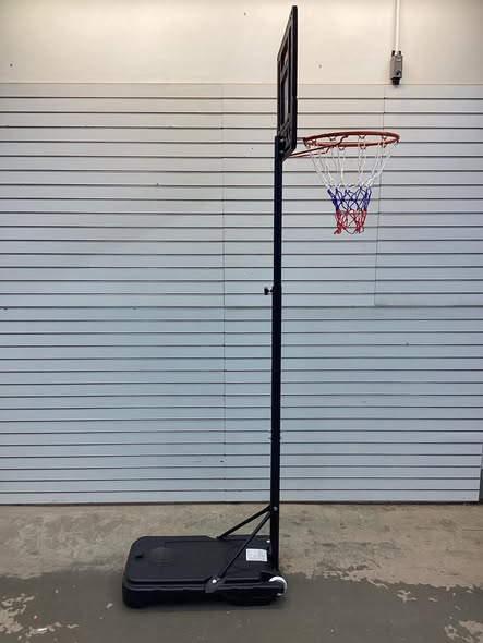 Goplus Portable Basketball Hoop Outdoor, 5FT-10FT Height Adjustable Basketball Stand System