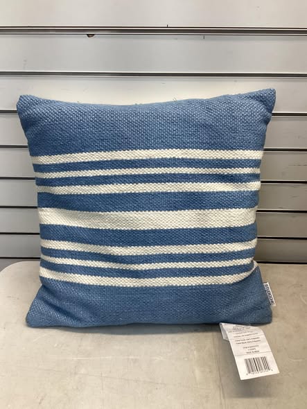 STUDIOCHIC 20” x 20” 7 Stripe Home Summer Brights Indoor/Outdoor Decorative Pillow