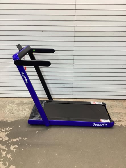 Superfit 2.25HP 2 in 1 Folding Treadmill with APP Speaker Remote Control
