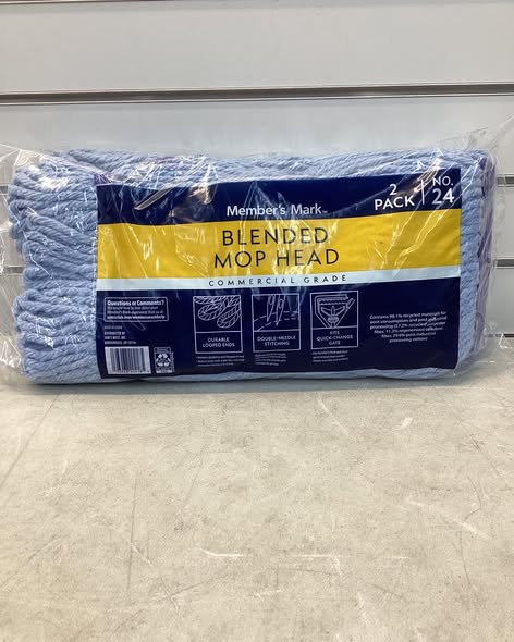Member's Mark #24 Blended Mop Head, 2 pk.