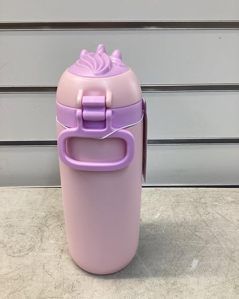 Ello Ellies 12oz Kids Stainless Steel Vacuum Insulated Water Bottle with Straw & Leak-Proof Lid