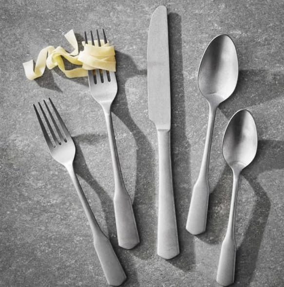 Member's Mark Premium Forged Stainless Steel 20 Piece Flatware Set