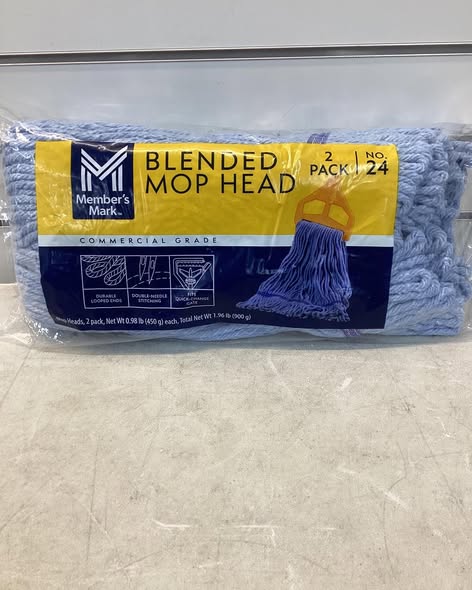 Member's Mark #24 Blended Mop Head, 2 pk.