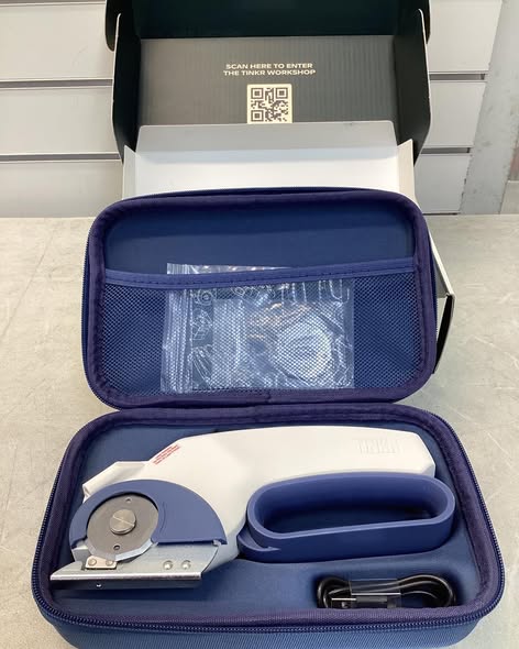 TINKR Cordless Electric Scissors - Power Cutting for Crafts, Fabric & DIY