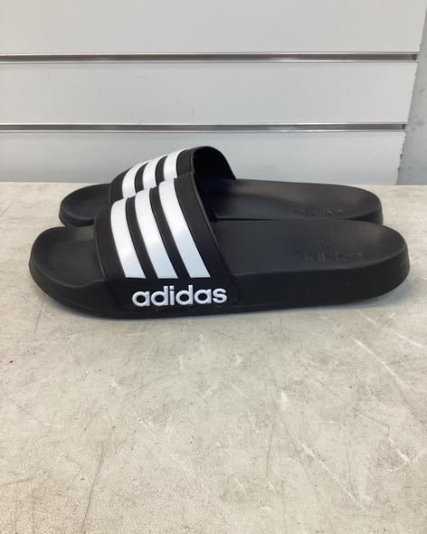 Adidas Adilette Shower Slide Black Size 12M