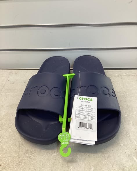 Crocs Slide Sandal Blue, Men's Size 12