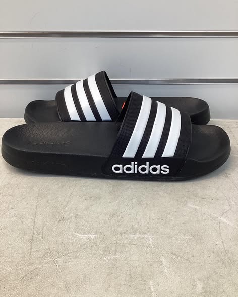 Adidas Adilette Shower Slide Black Size 12M