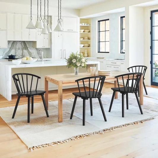 Chema 18'' H Solid Wood Side Chair (Set of 4)