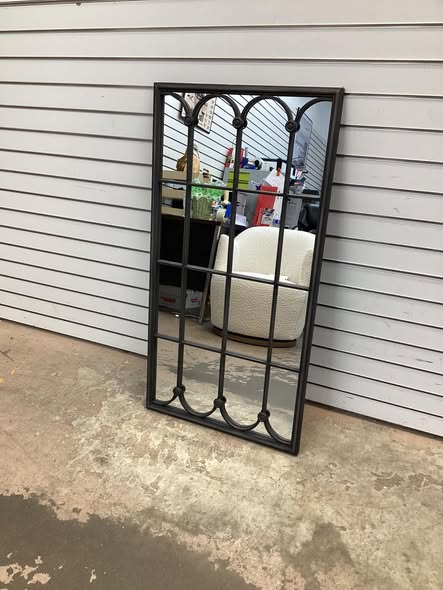Levi Metal Wall Mounted Flat Mirror