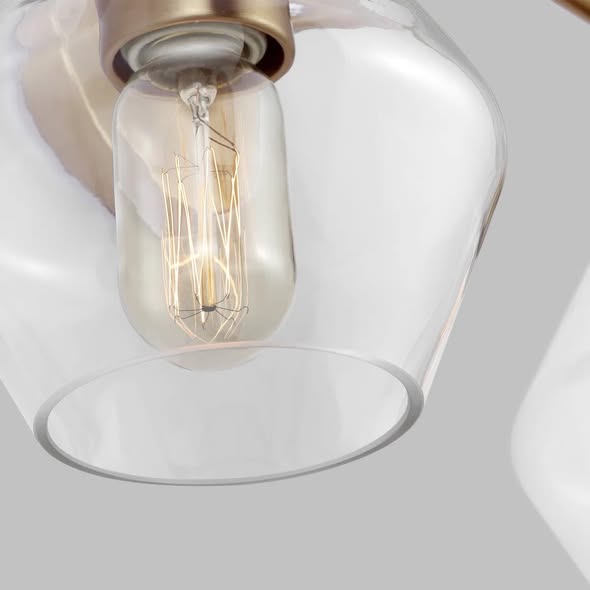 Rooks 17" W 2-Light Dimmable Steel Vanity Light