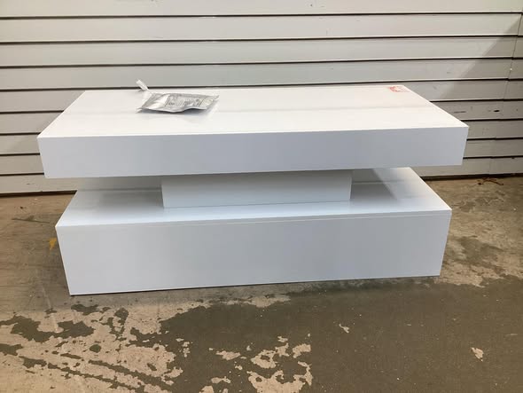 Bhhatu High Gloss Led Coffee Table