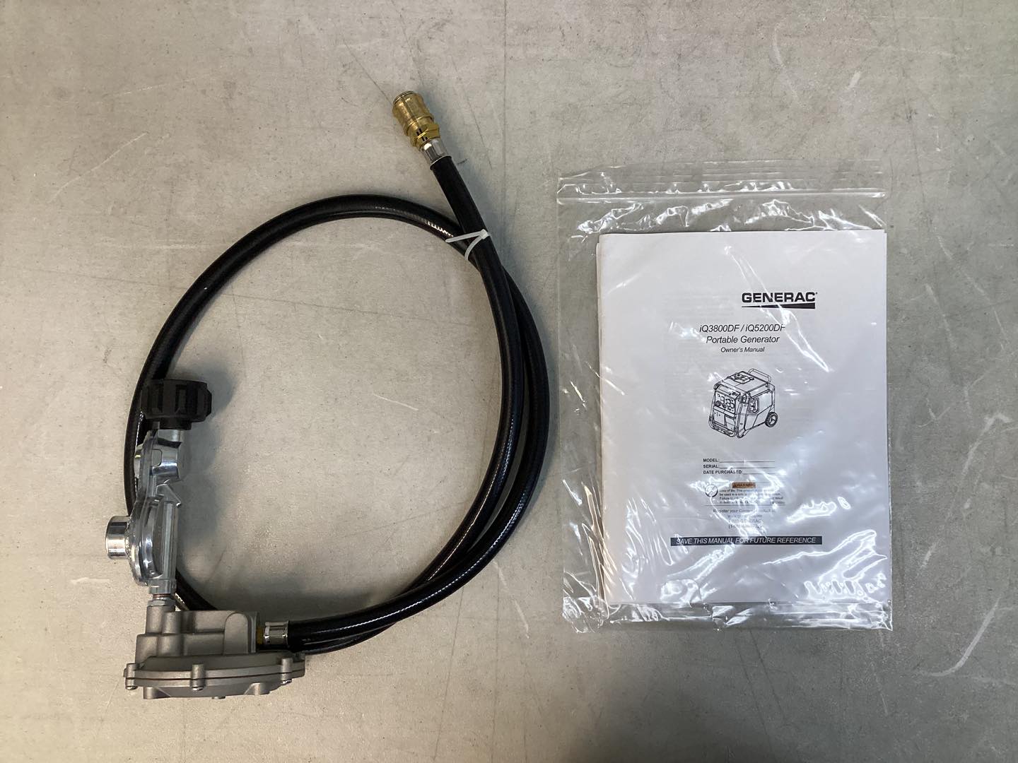 Generac 3800/3000-Watt Dual Fuel Inverter Generator Fully Enclosed