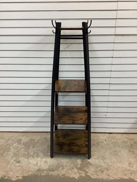 Metal Freestanding 4 - Hook Coat Rack