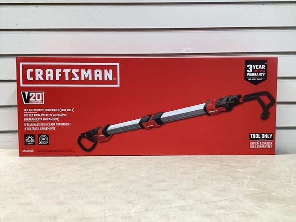 CRAFTSMAN 20-volt max 1200 -Lumens Battery-operated Rechargeable Portable Work Light