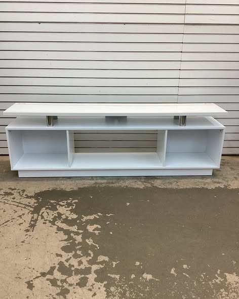 70”x14”x23” tv stand , white.
