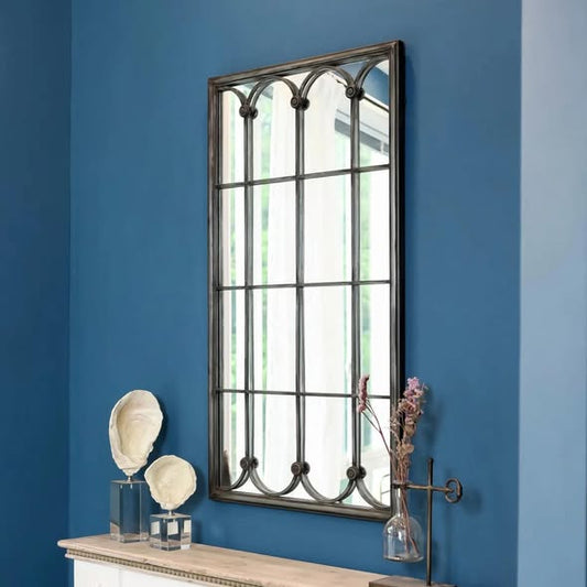 Levi Metal Wall Mounted Flat Mirror