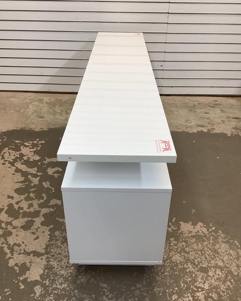 70”x14”x23” tv stand , white.