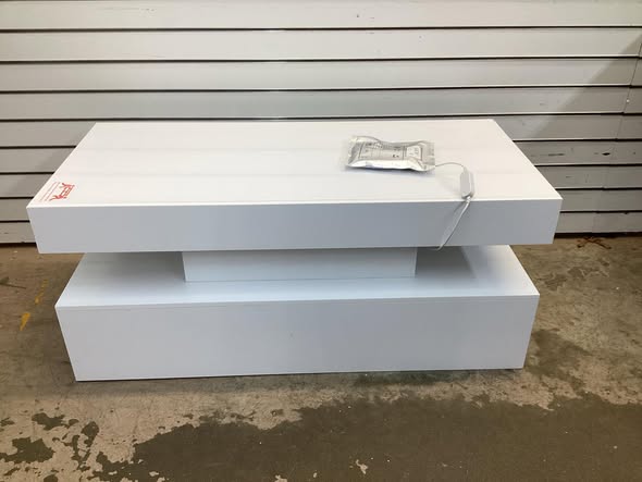 Bhhatu High Gloss Led Coffee Table