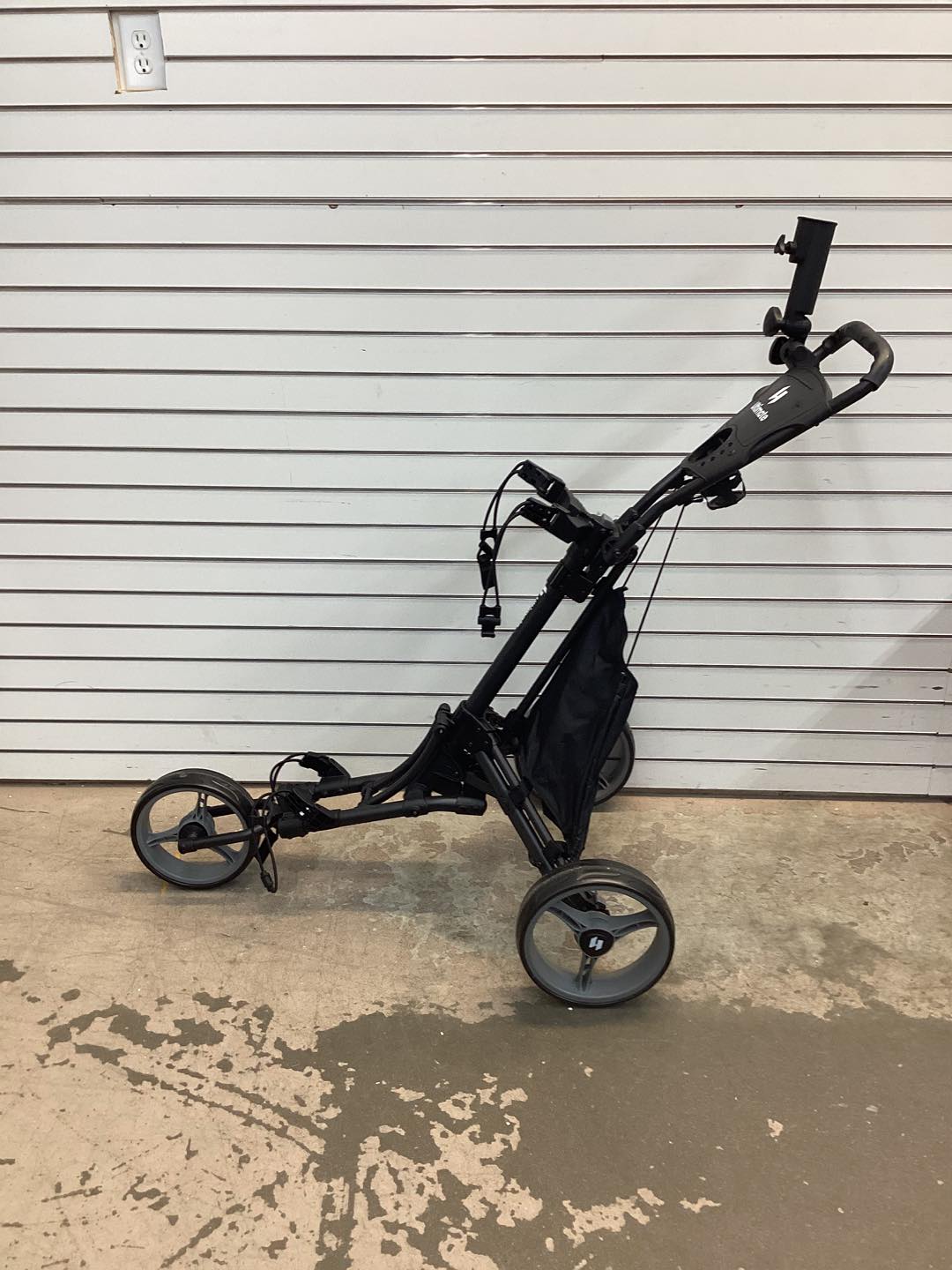 Foldable 3 Wheel Golf Pull Push Cart Trolley