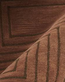 9Ft x 12Ft Simba SIM-3 Copper Wool Hand-Tufted Area Rug