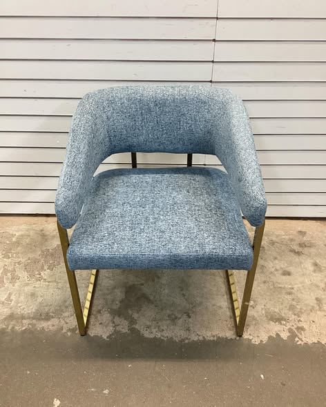 BRTHORY Modern Chenille Fabric Upholstered Dining Chair